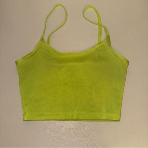 TNA Neon Green Camisole Top